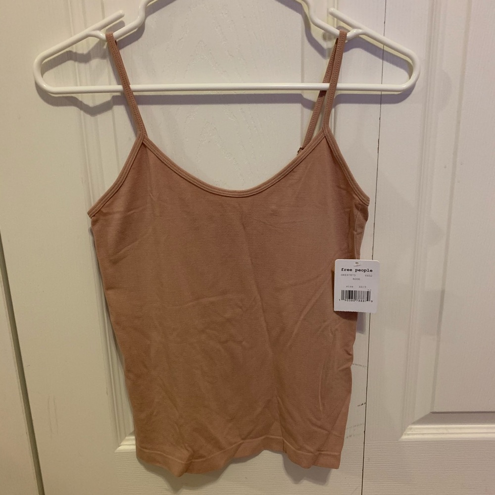 NWT Free People Tank Top Camisole - Rose - XS/S